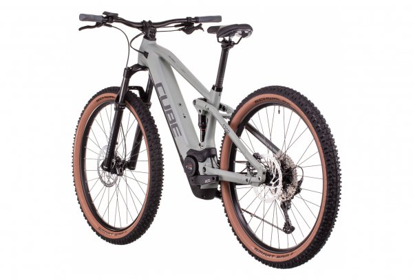 CUBE STEREO HYBRID 120 PRO 625 ELECTRIC FULL SUSPENSION MTB LUNAR GREY 2022