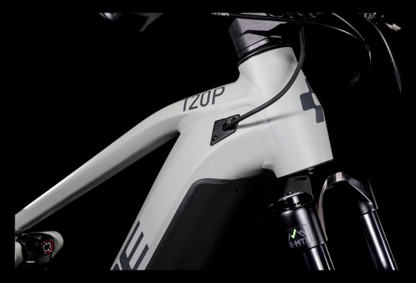 CUBE STEREO HYBRID 120 PRO 625 ELECTRIC FULL SUSPENSION MTB LUNAR GREY 2022