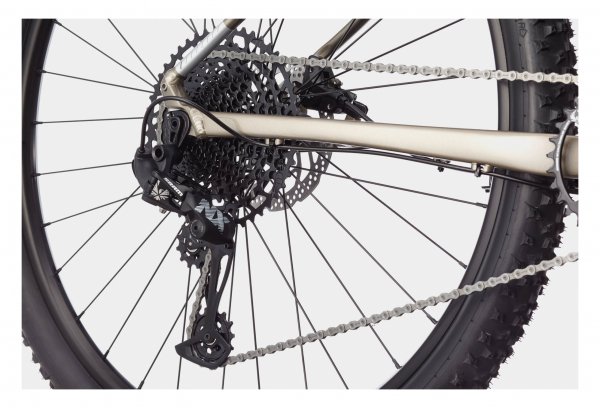 Halbstarres Mountainbike Cannondale Trail SL 1 Sram Grau Meteor Beige