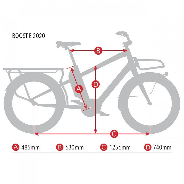 Benno Bikes BOOST E 10D CX - 24" Cargo E-Bike - 2022