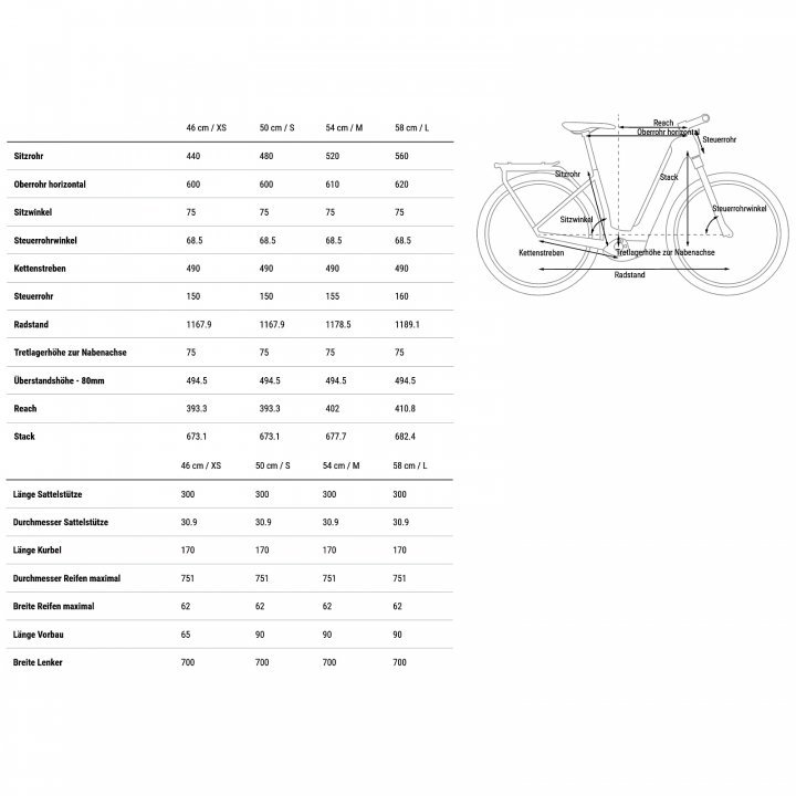 CUBE KATHMANDU HYBRID ONE 625 - Tiefeinstieg Trekking E-Bike - 2023